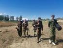 Третий день учебных сборов для учащихся 10 класса